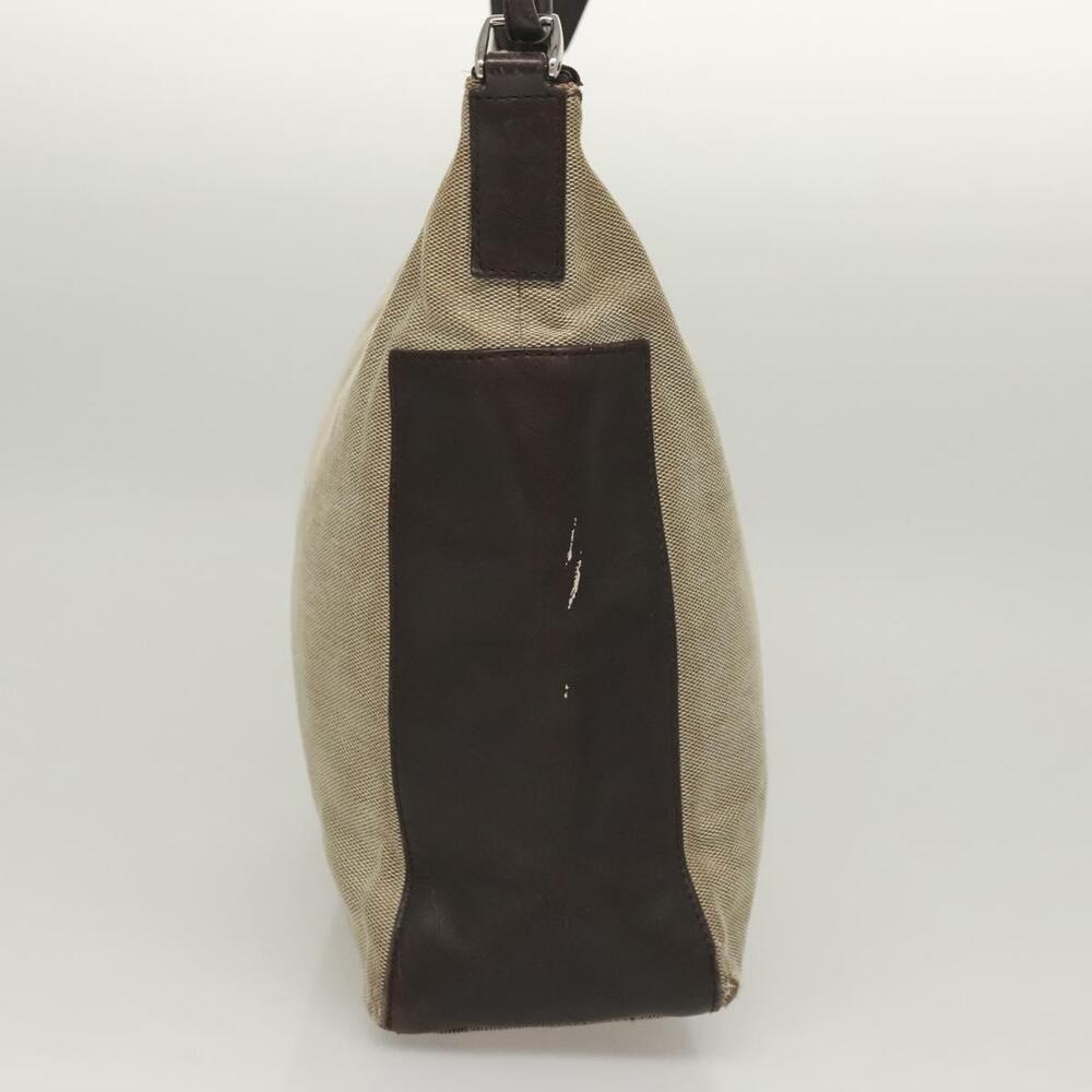 GUCCI Shoulder Bag Canvas Gray Silver - Picture 5 of 13